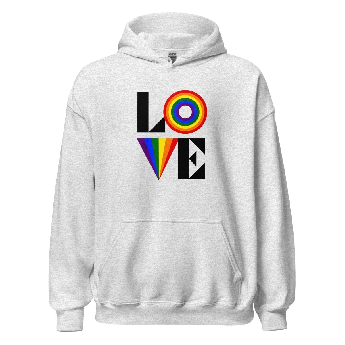 Unisex Hoodie "LOVE IS SAVAGE" - Streetwear - size_range | Black Ursus