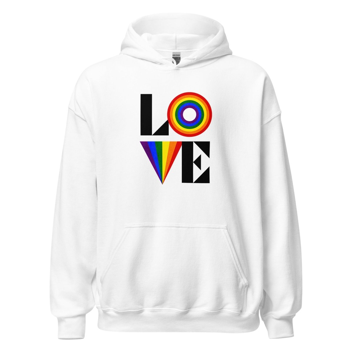 Unisex Hoodie "LOVE IS SAVAGE" - Streetwear - size_range | Black Ursus