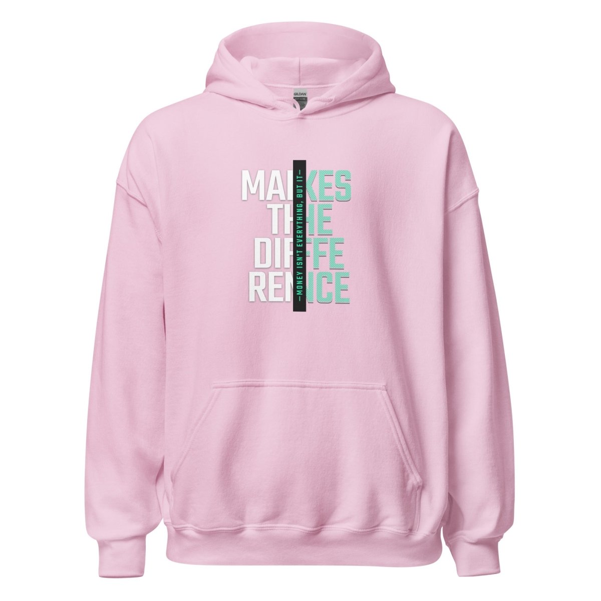 Unisex Hoodie "Makes the Difference" - Streetwear - size_range | Black Ursus