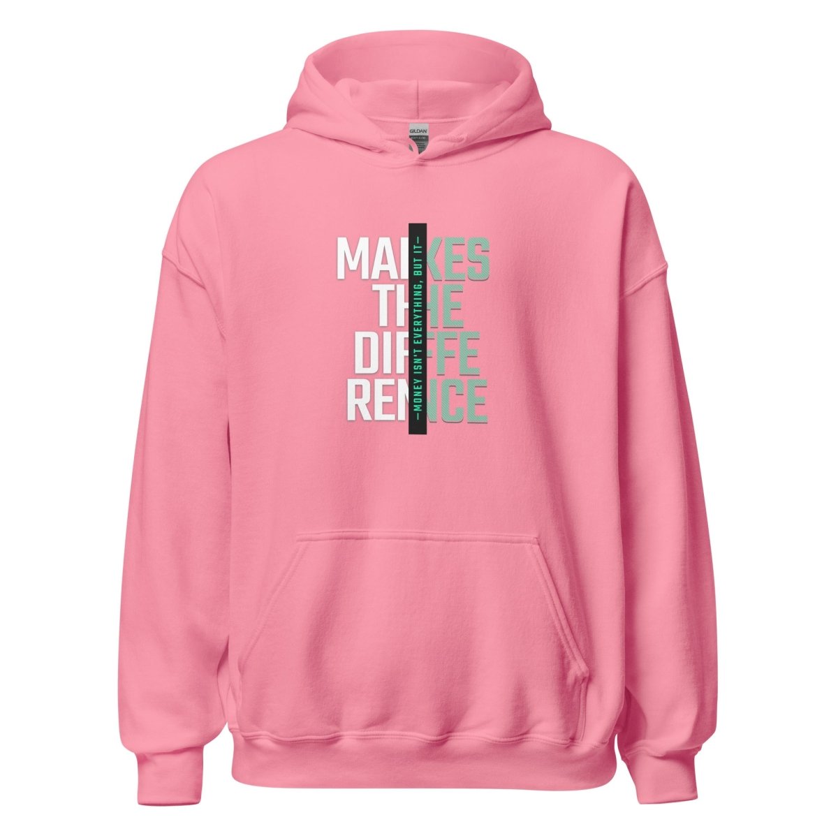 Unisex Hoodie "Makes the Difference" - Streetwear - size_range | Black Ursus