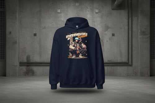 Unisex Hoodie " Modern Evolution" - Streetwear - size_range | Black Ursus