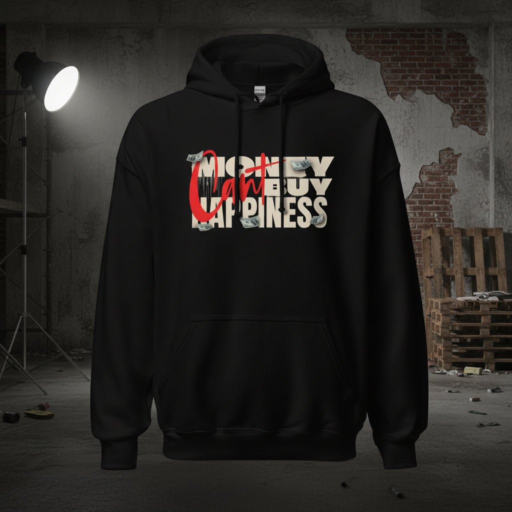 Unisex Hoodie "Money" - Black Ursus | Urban Streetwear