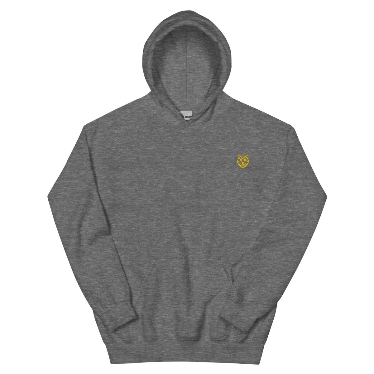 Unisex Hoodie "Money Talks" mit hochwertigem Logo - Stick in Farbe Gold - Streetwear - size_range | Black Ursus