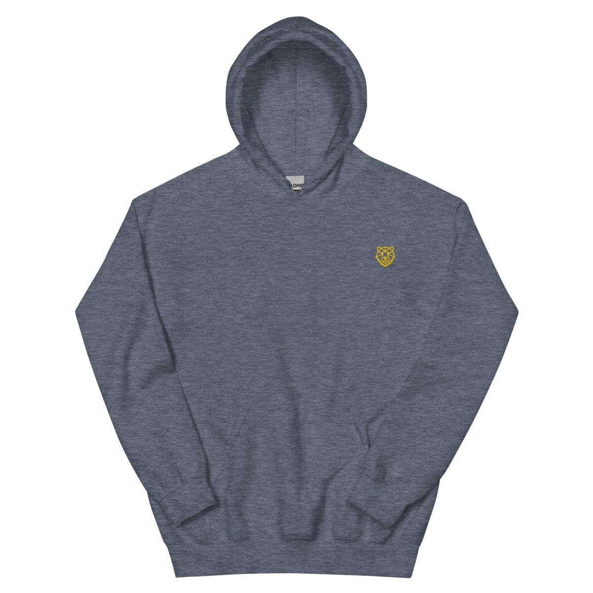 Unisex Hoodie "Money Talks" mit hochwertigem Logo - Stick in Farbe Gold - Streetwear - size_range | Black Ursus