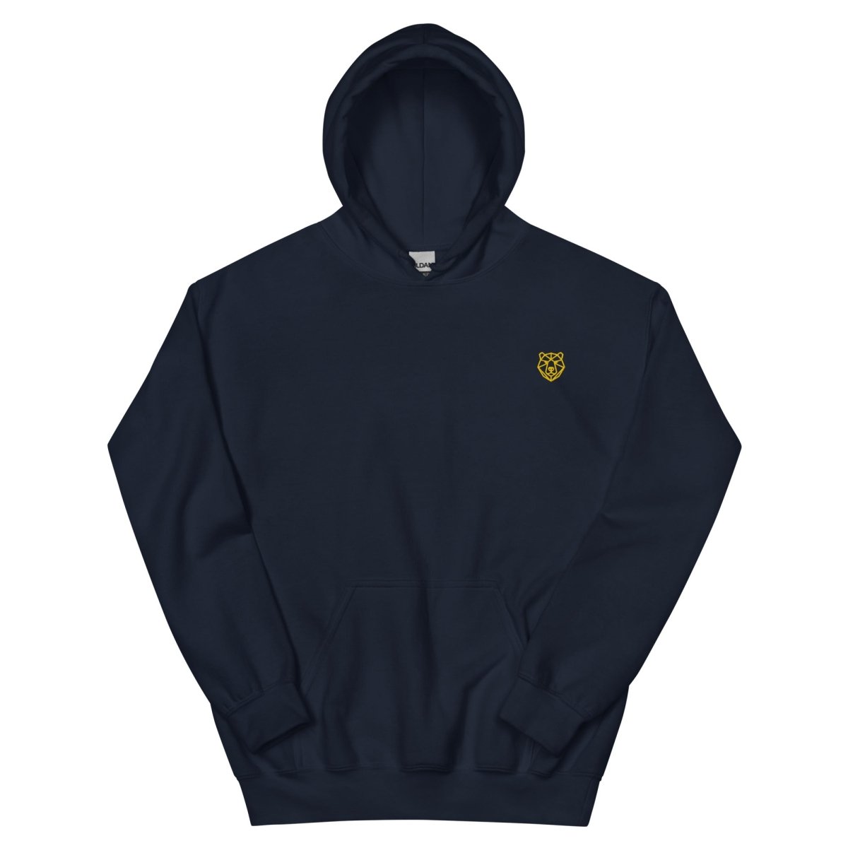 Unisex Hoodie "Money Talks" mit hochwertigem Logo - Stick in Farbe Gold - Streetwear - size_range | Black Ursus