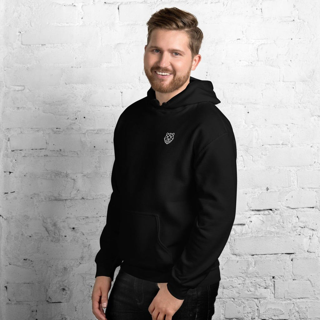 Unisex Hoodie "Money Talks" mit hochwertigem Logo - Stick in Farbe Gold - Streetwear - size_range | Black Ursus