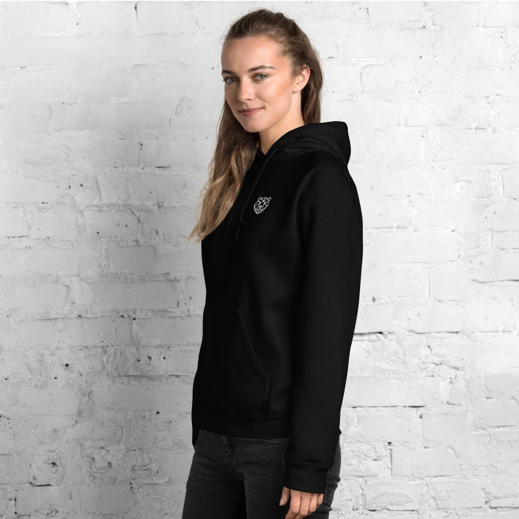 Unisex Hoodie "Money Talks" mit hochwertigem Logo - Stick in Farbe Gold - Streetwear - size_range | Black Ursus