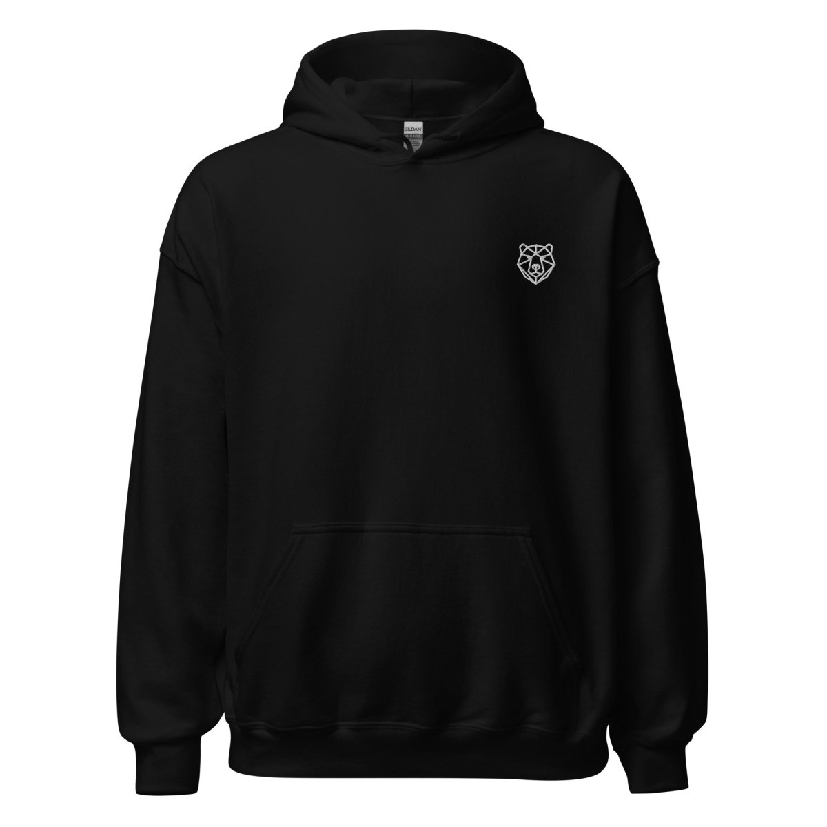 Unisex Hoodie "Money Talks" mit hochwertigem Logo - Stick in Farbe Gold - Streetwear - size_range | Black Ursus