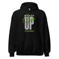 Unisex Hoodie "Never give up" - Streetwear - size_range | Black Ursus