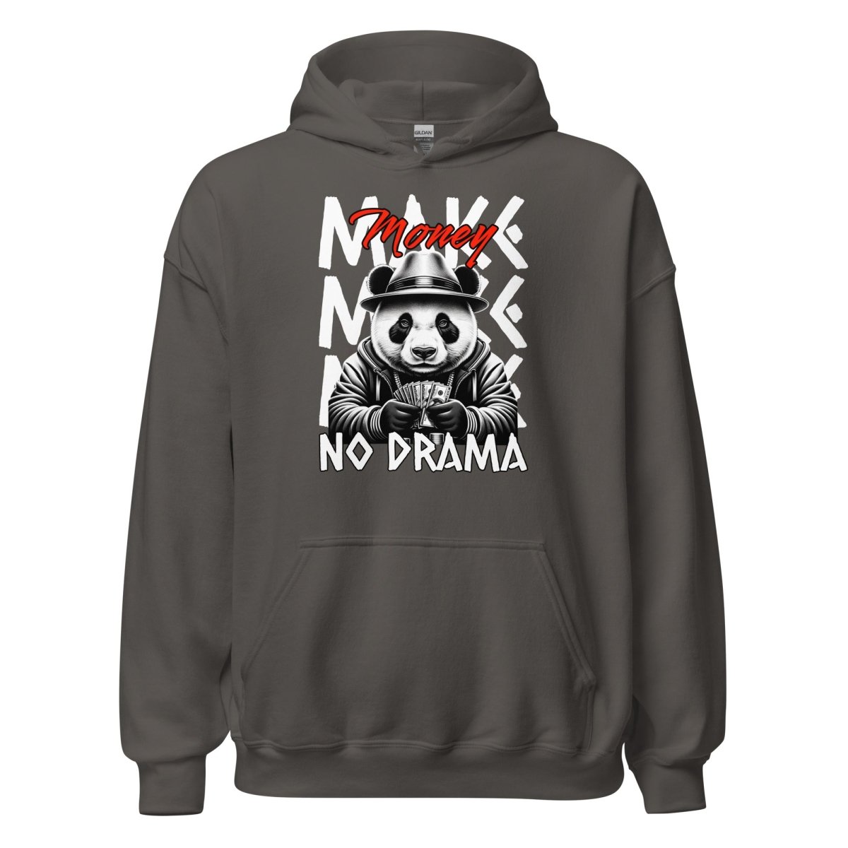 Unisex Hoodie "No Drama" - Black Ursus | Urban Streetwear