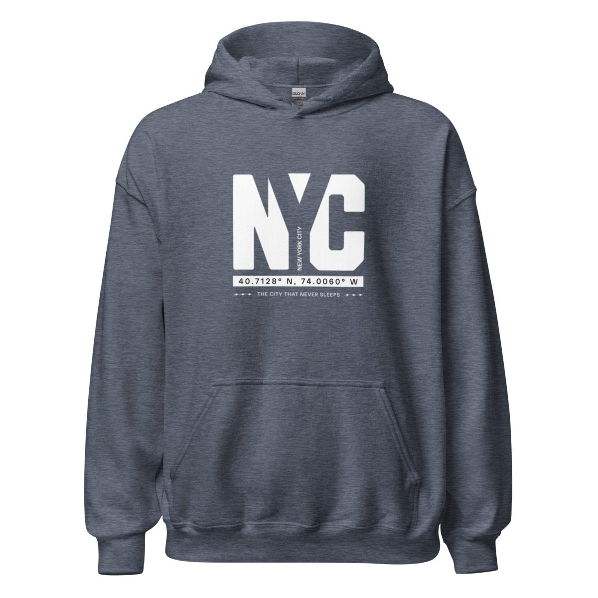 Unisex Hoodie "NYC Essentials" - Streetwear - size_range | Black Ursus