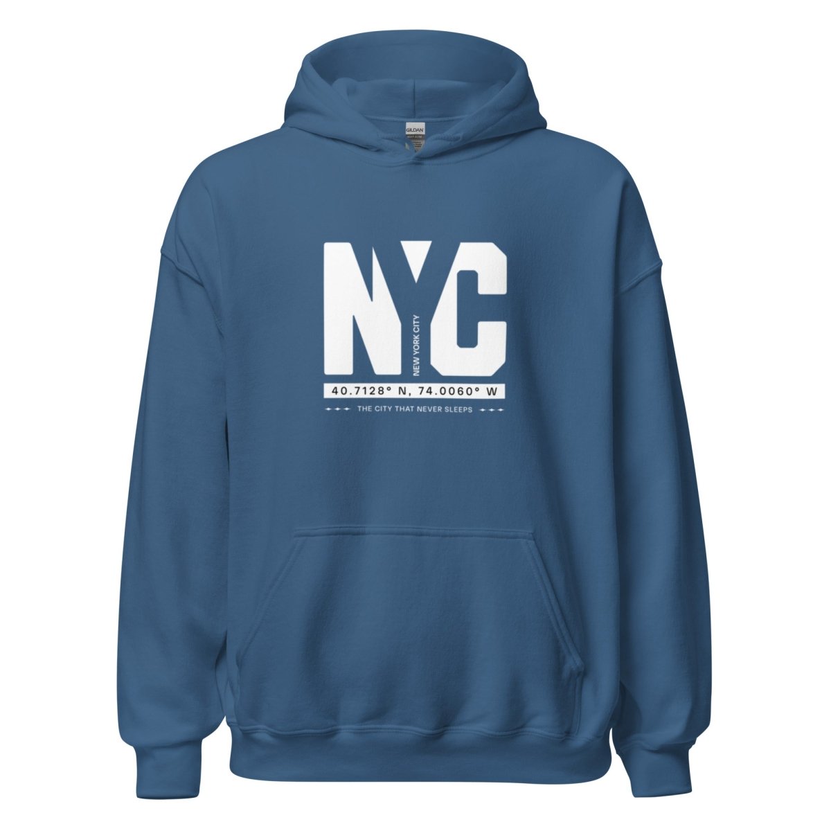 Unisex Hoodie "NYC Essentials" - Streetwear - size_range | Black Ursus