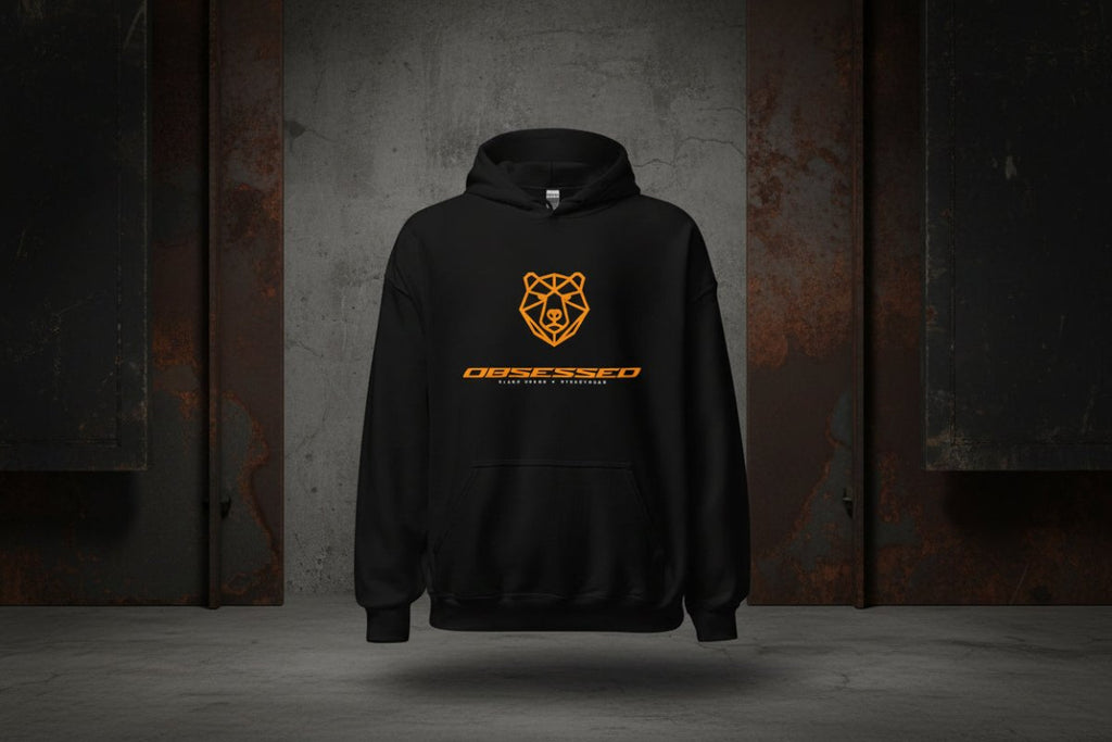 Unisex Hoodie - OBSESSED - Streetwear - size_range | Black Ursus