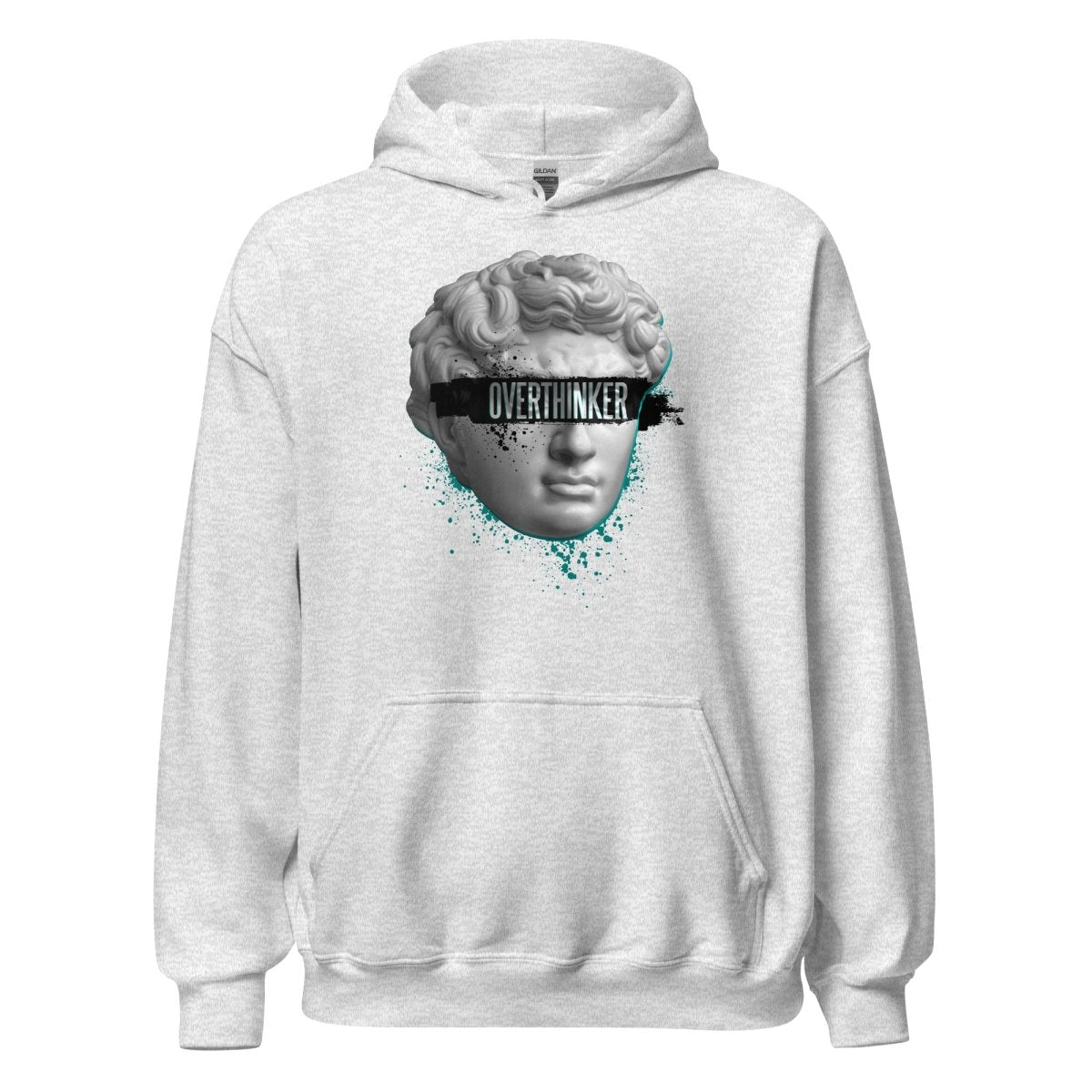 Unisex Hoodie „Overthinker“ - Streetwear - size_range | Black Ursus