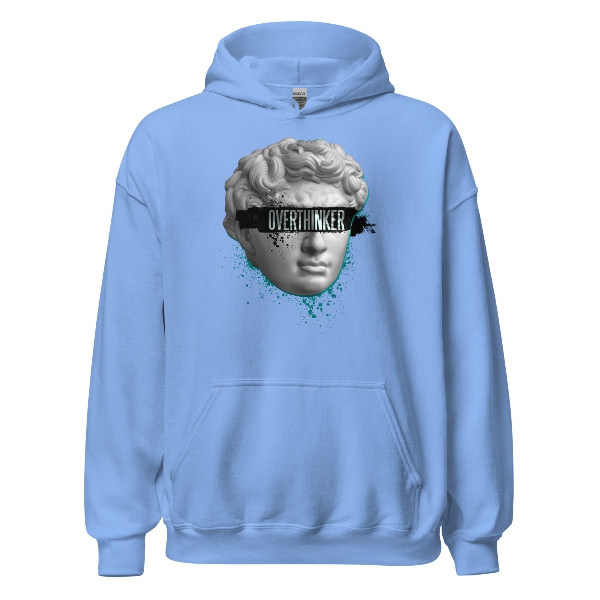 Unisex Hoodie „Overthinker“ - Streetwear - size_range | Black Ursus
