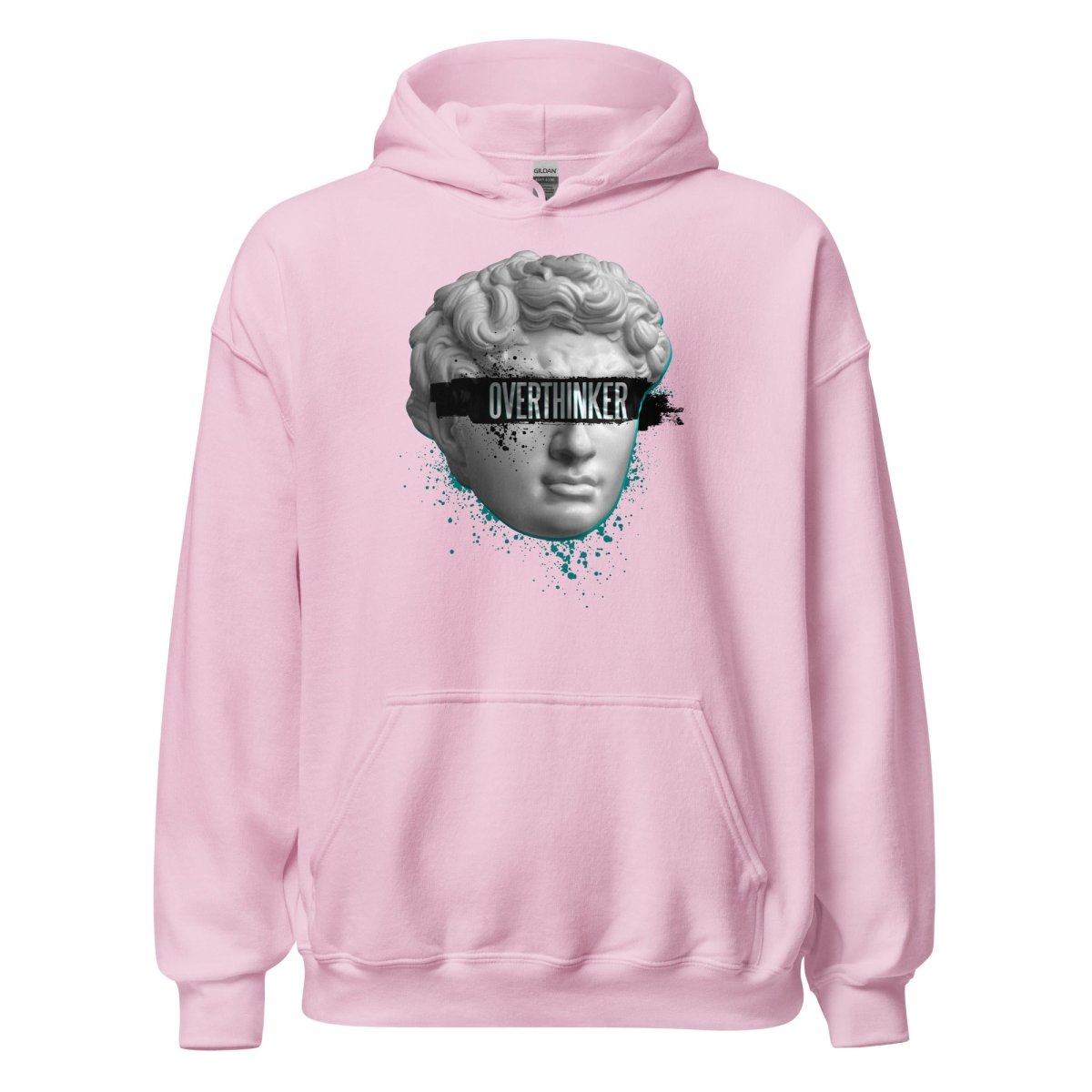 Unisex Hoodie „Overthinker“ - Streetwear - size_range | Black Ursus