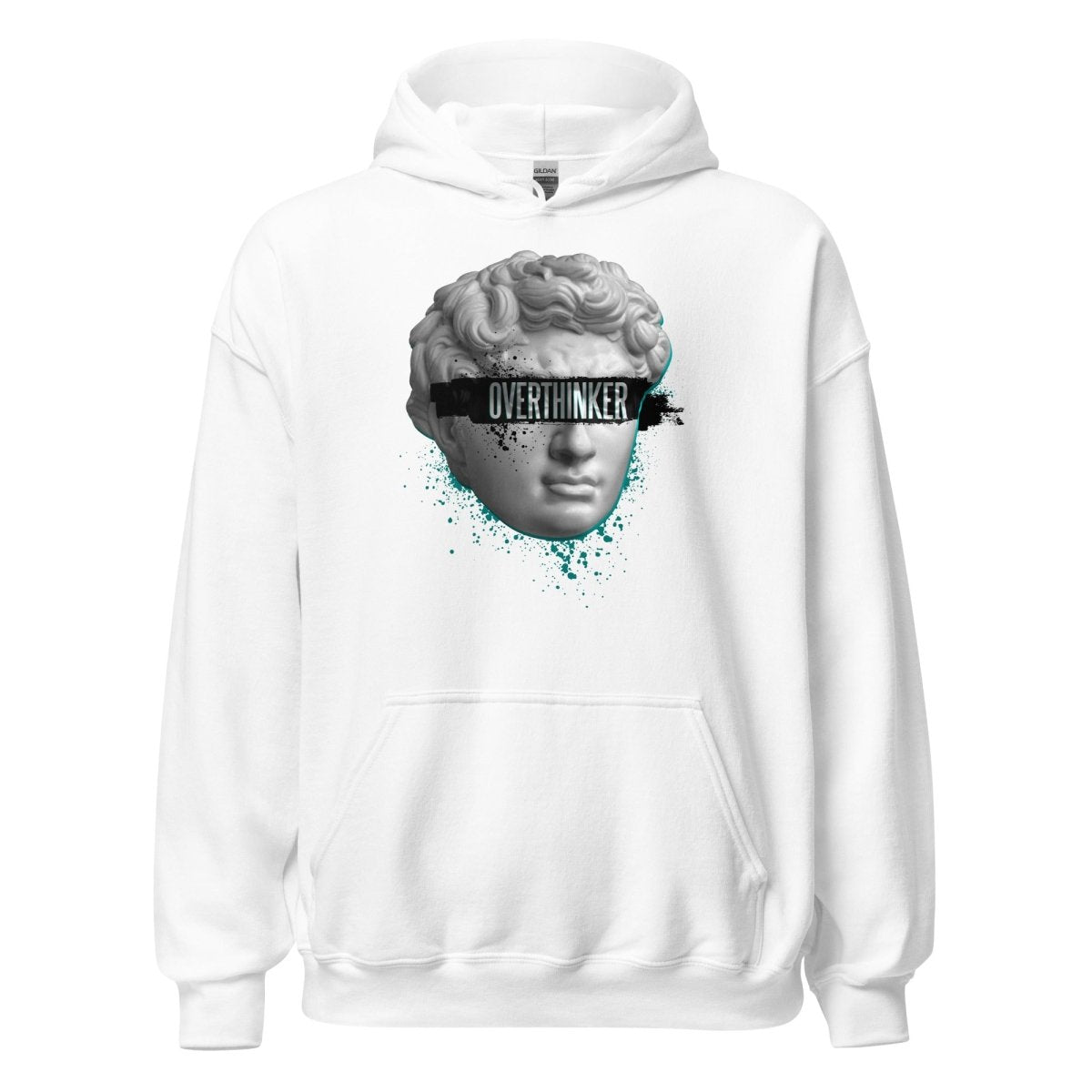 Unisex Hoodie „Overthinker“ - Streetwear - size_range | Black Ursus
