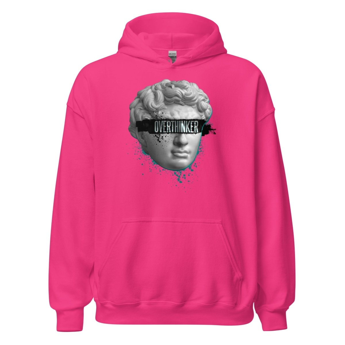 Unisex Hoodie „Overthinker“ - Streetwear - size_range | Black Ursus