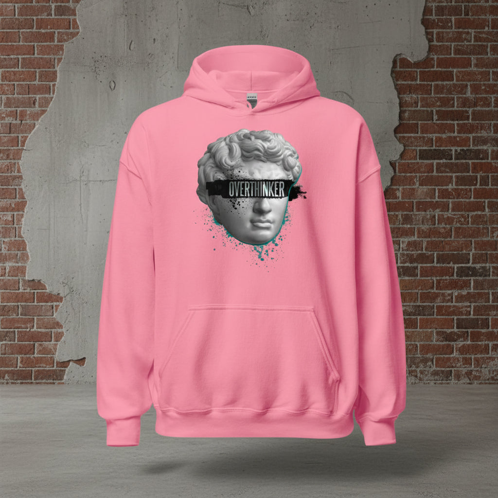 Unisex Hoodie „Overthinker“ - Streetwear - size_range | Black Ursus