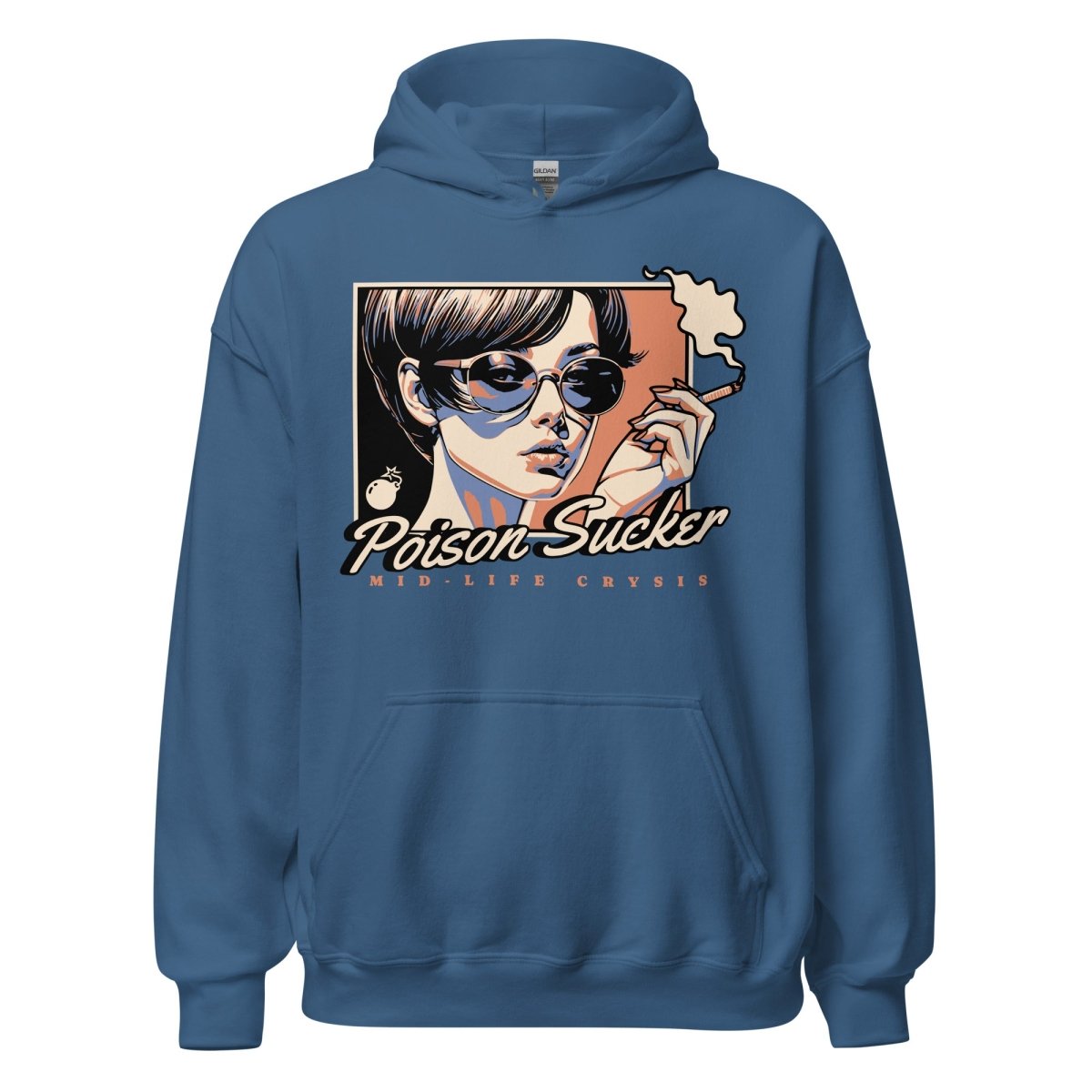 Unisex Hoodie "Poison Sucker" - Black Ursus | Urban Streetwear