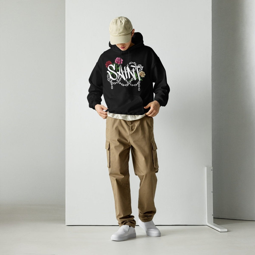Unisex - Hoodie "Saint" - Streetwear - size_range | Black Ursus