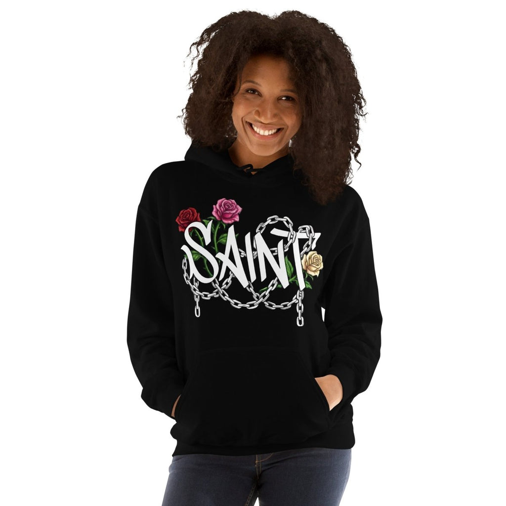 Unisex - Hoodie "Saint" - Streetwear - size_range | Black Ursus