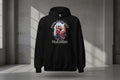 Unisex Hoodie "Soul Harmony" - Streetwear - size_range | Black Ursus