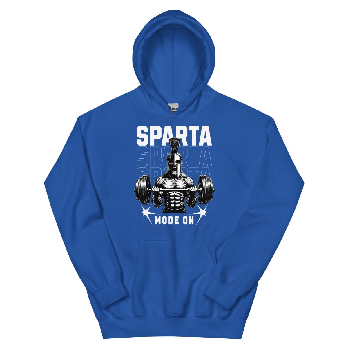 Unisex Hoodie "Sparta Mode On" - Streetwear - size_range | Black Ursus