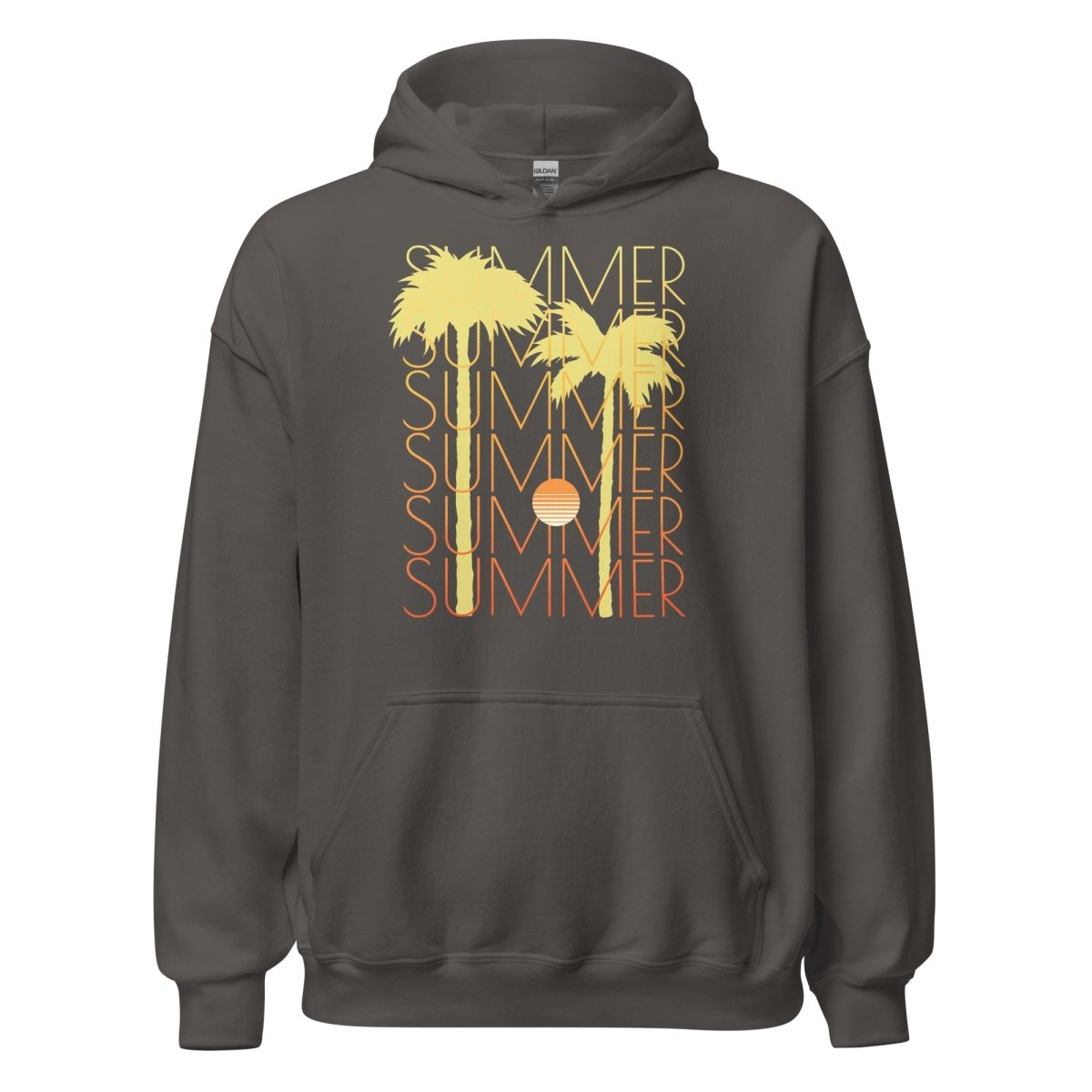 Unisex Hoodie "Summer Set" - Black Ursus | Urban Streetwear