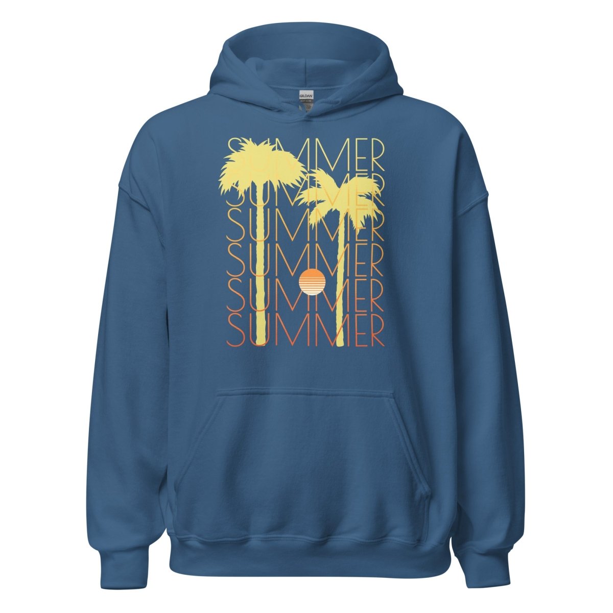 Unisex Hoodie "Summer Set" - Black Ursus | Urban Streetwear