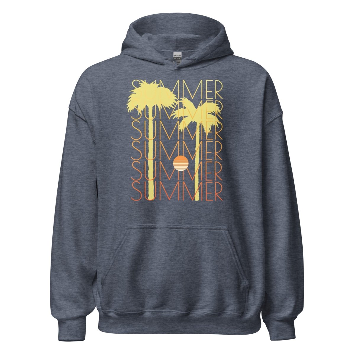 Unisex Hoodie "Summer Set" - Black Ursus | Urban Streetwear