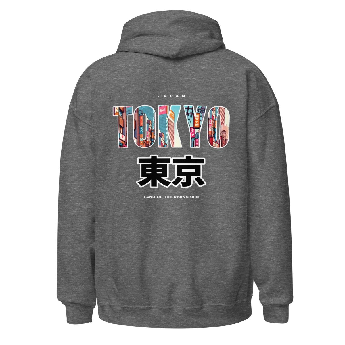 Unisex Hoodie " Tokyo" mit hochwertigem Logo - Stick in Farbe Gold - Streetwear - size_range | Black Ursus