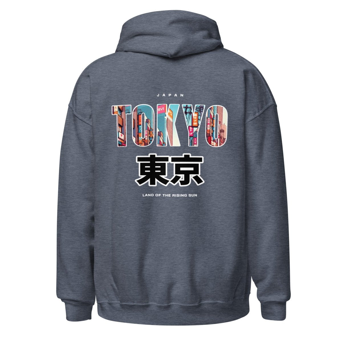 Unisex Hoodie " Tokyo" mit hochwertigem Logo - Stick in Farbe Gold - Streetwear - size_range | Black Ursus