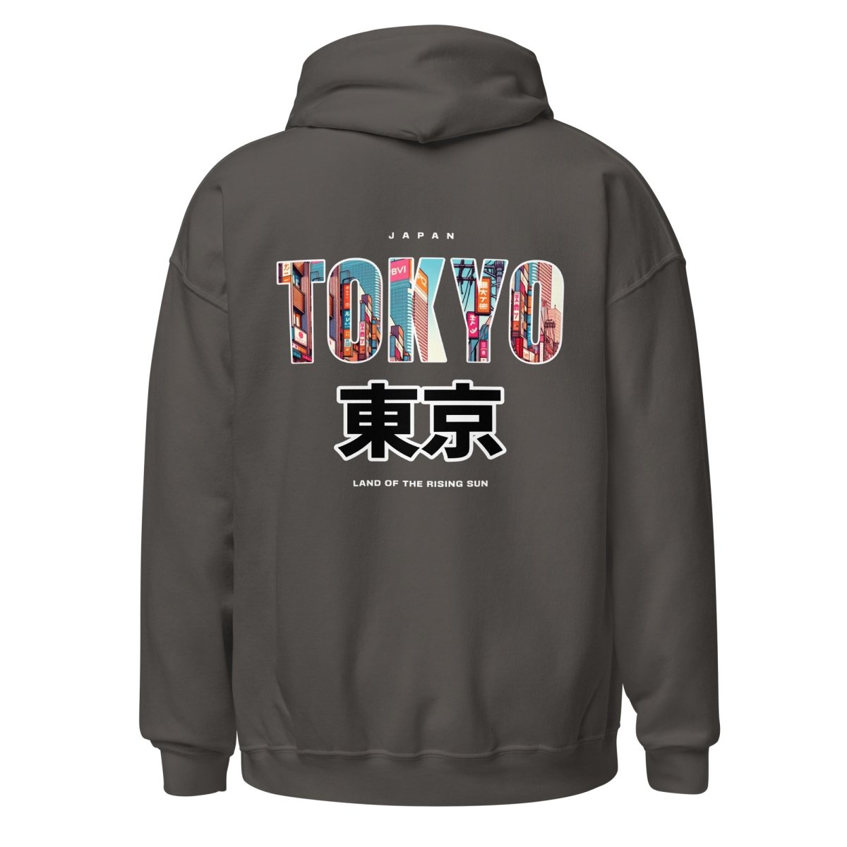 Unisex Hoodie " Tokyo" mit hochwertigem Logo - Stick in Farbe Gold - Streetwear - size_range | Black Ursus