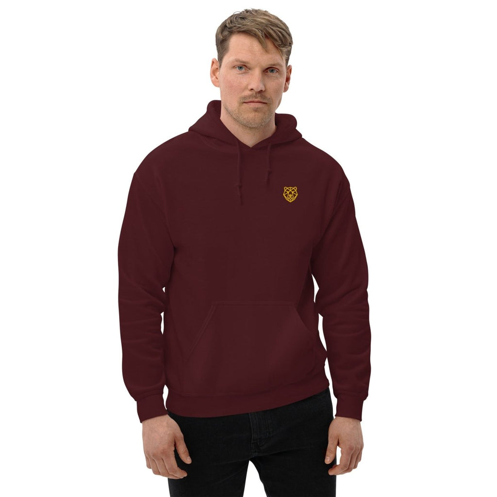 Unisex Hoodie " Tokyo" mit hochwertigem Logo - Stick in Farbe Gold - Streetwear - size_range | Black Ursus