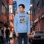 Unisex Hoodie "Tokyo Street Racing 2" - Streetwear - size_range | Black Ursus