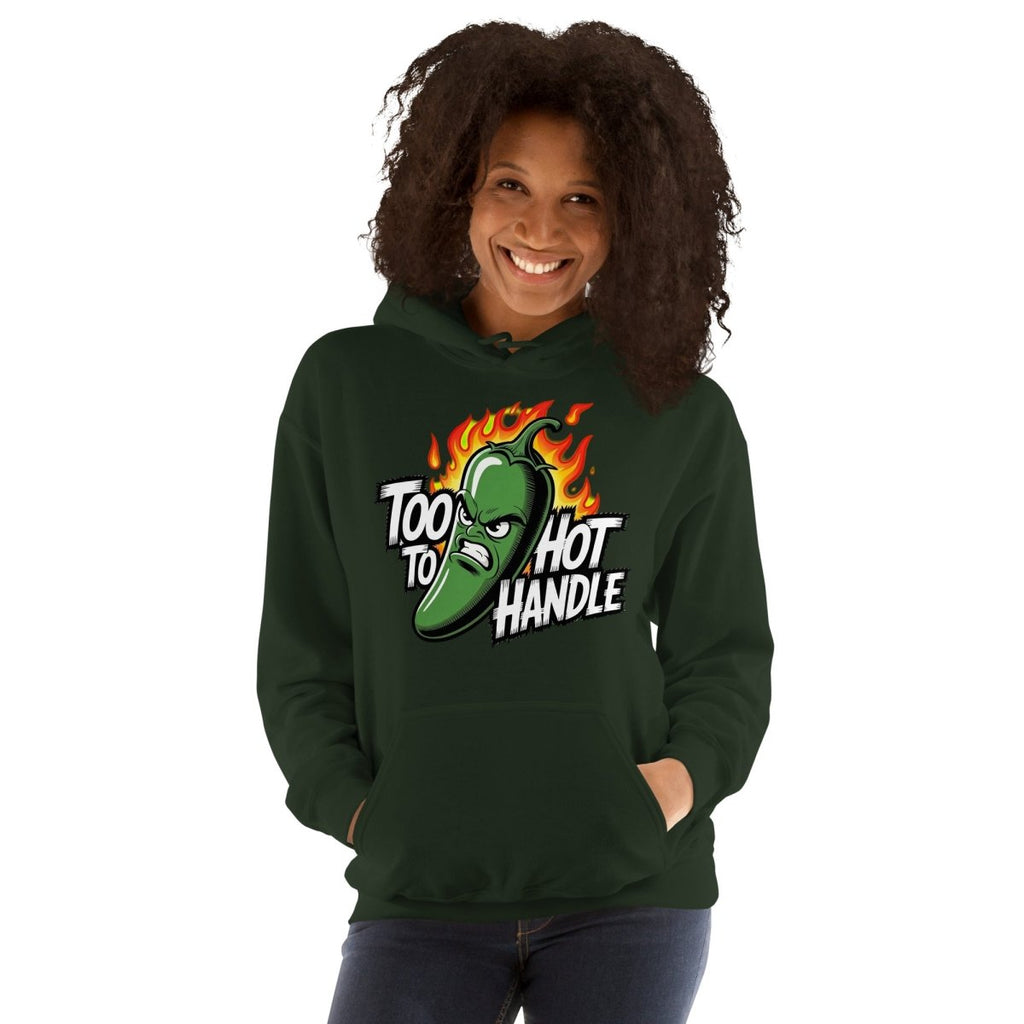 Unisex Hoodie "Too HOT" - Streetwear - size_range | Black Ursus