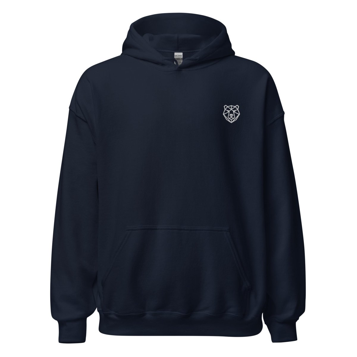 Unisex Hoodie "URBAN BEAST" mit hochwertigem Logo - Stick in Weiß - Streetwear - size_range | Black Ursus
