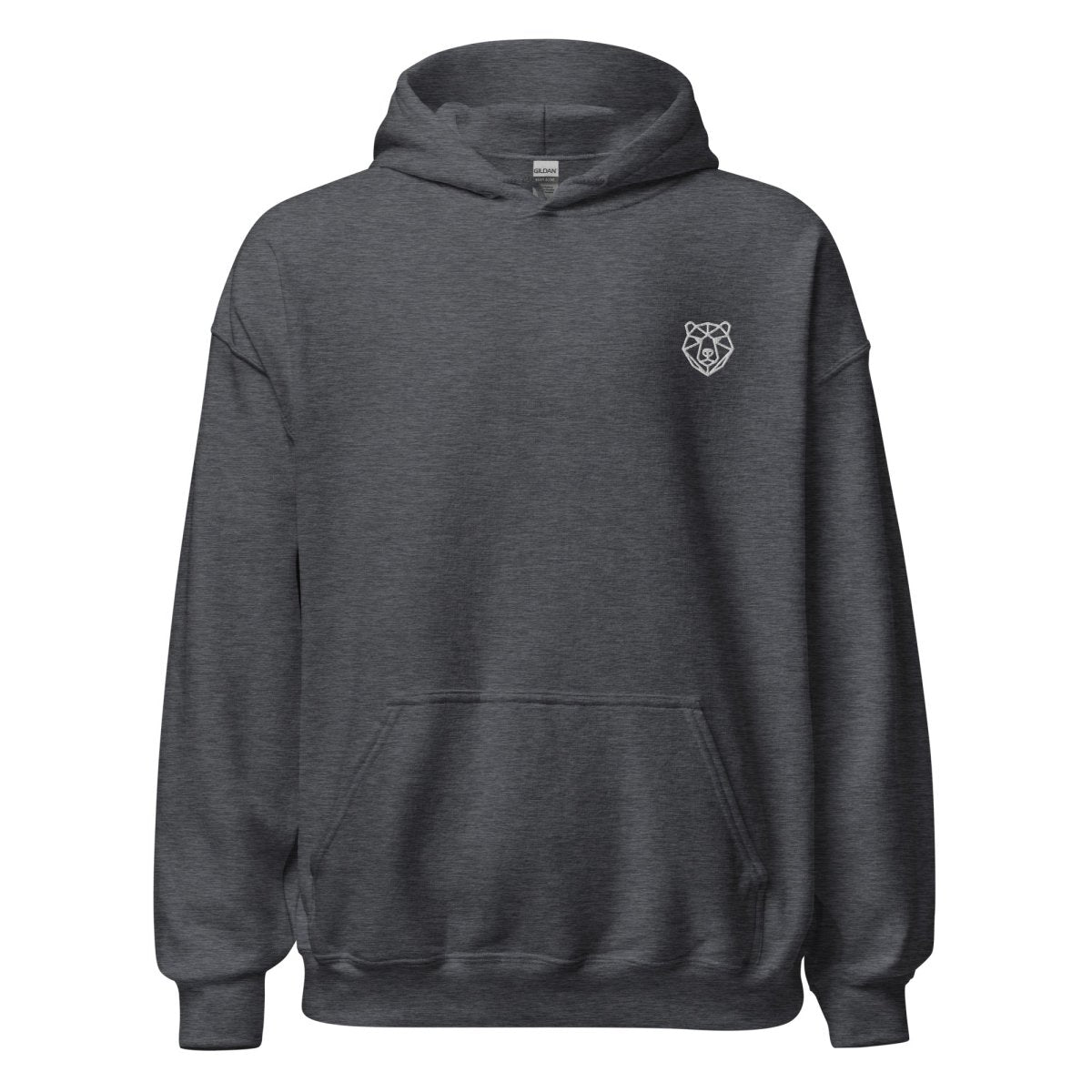 Unisex Hoodie "URBAN BEAST" mit hochwertigem Logo - Stick in Weiß - Streetwear - size_range | Black Ursus