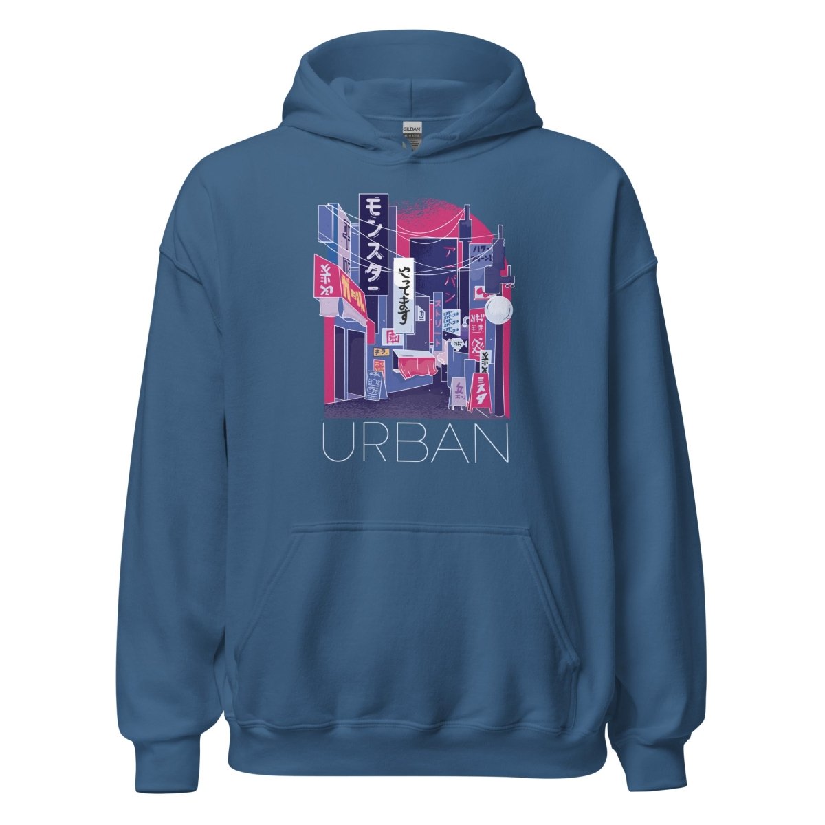 Unisex - Hoodie "URBAN" - Streetwear - size_range | Black Ursus