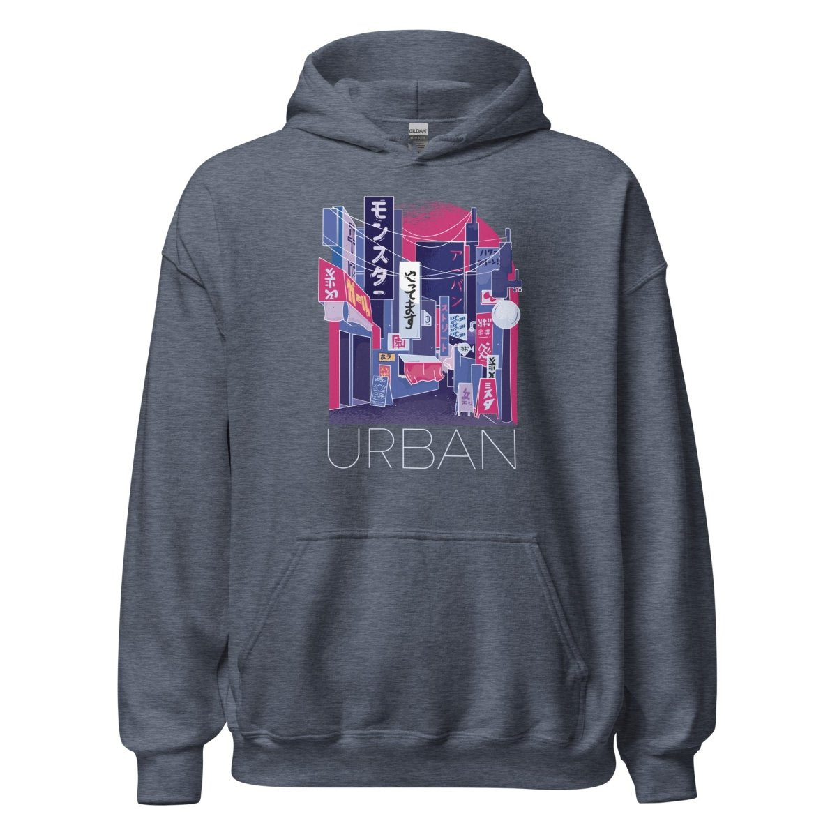 Unisex - Hoodie "URBAN" - Streetwear - size_range | Black Ursus