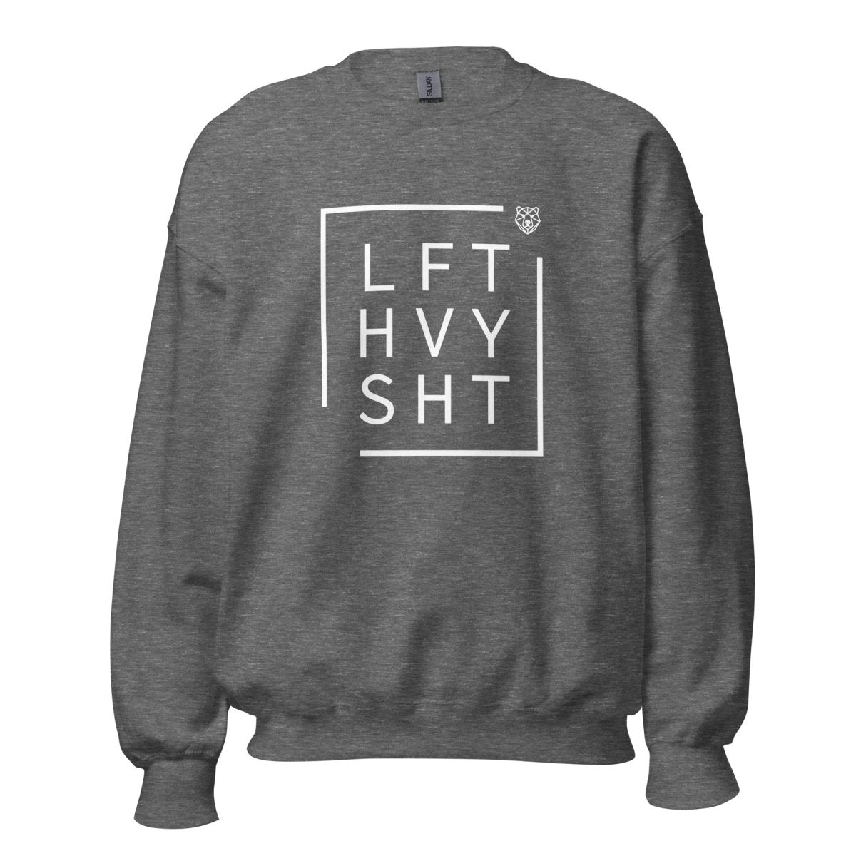 Unisex Swearshirt "LFT HVY SHT" - Black Ursus | Urban Streetwear