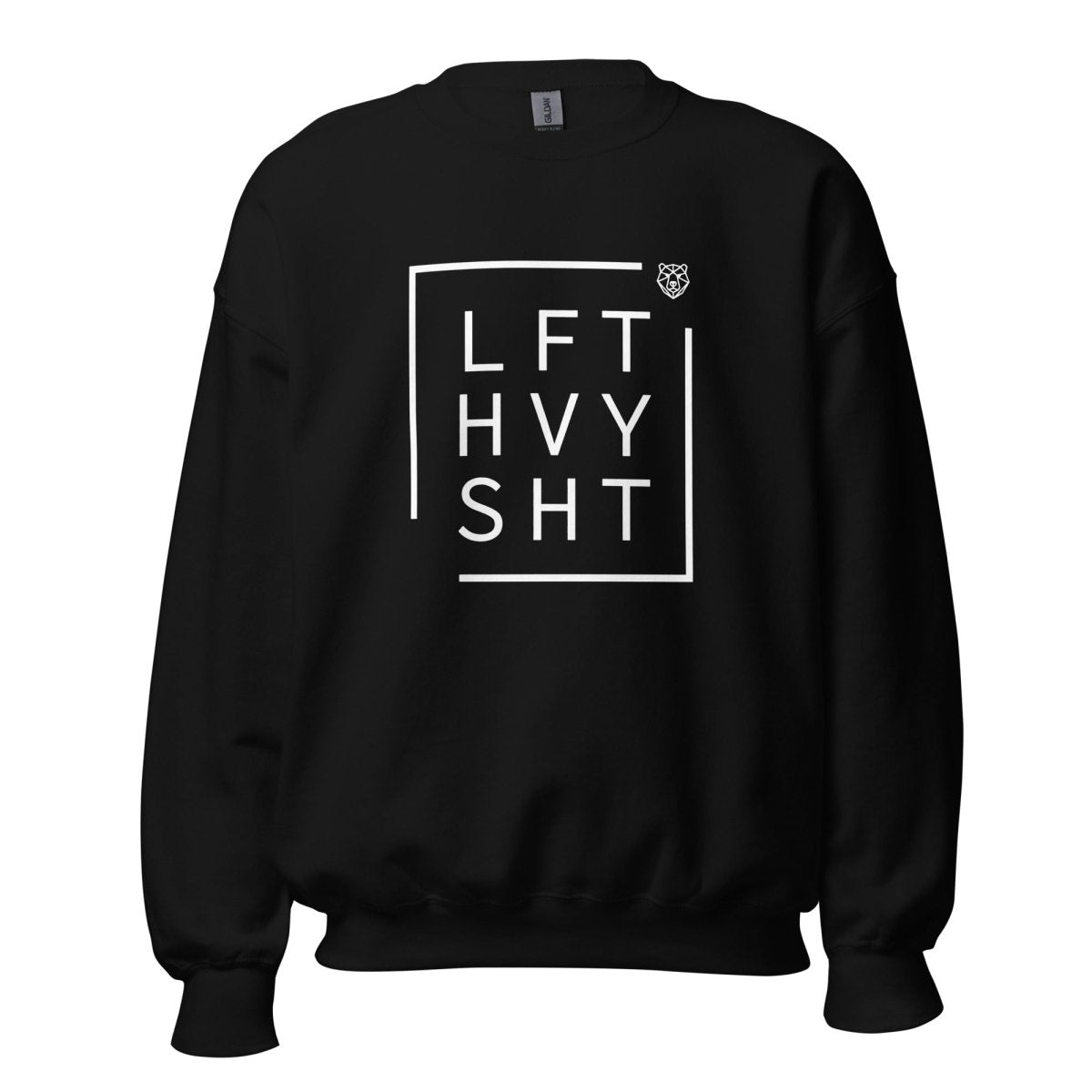 Unisex Swearshirt "LFT HVY SHT" - Black Ursus | Urban Streetwear
