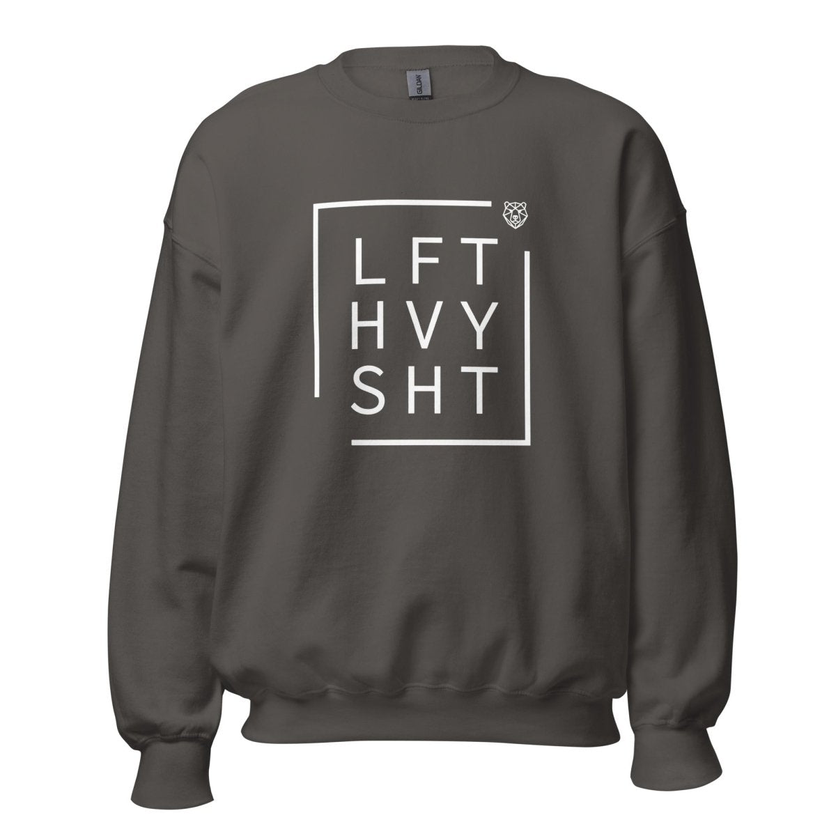 Unisex Swearshirt "LFT HVY SHT" - Black Ursus | Urban Streetwear