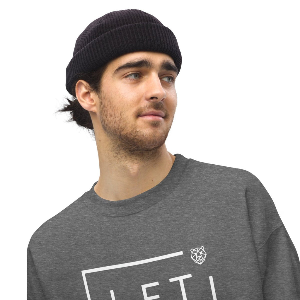 Gym Sweatshirt "LFT HVY SHT" – Streetwear für Lifter, S–5XL | Black Ursus - Streetwear - size_range | Black Ursus