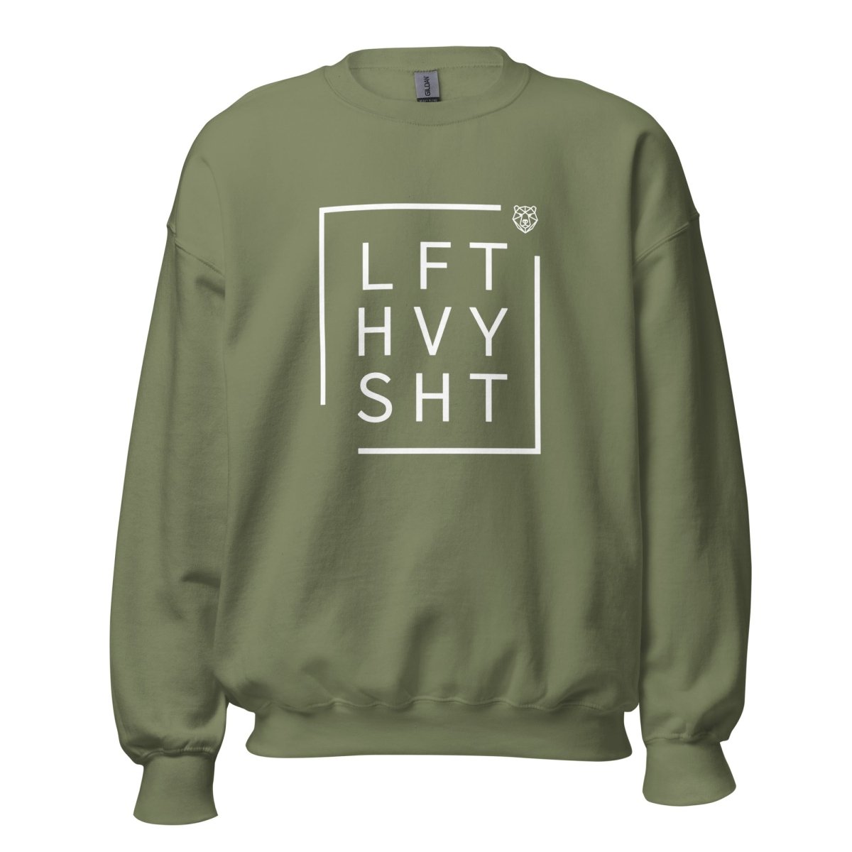 Unisex Swearshirt "LFT HVY SHT" - Black Ursus | Urban Streetwear