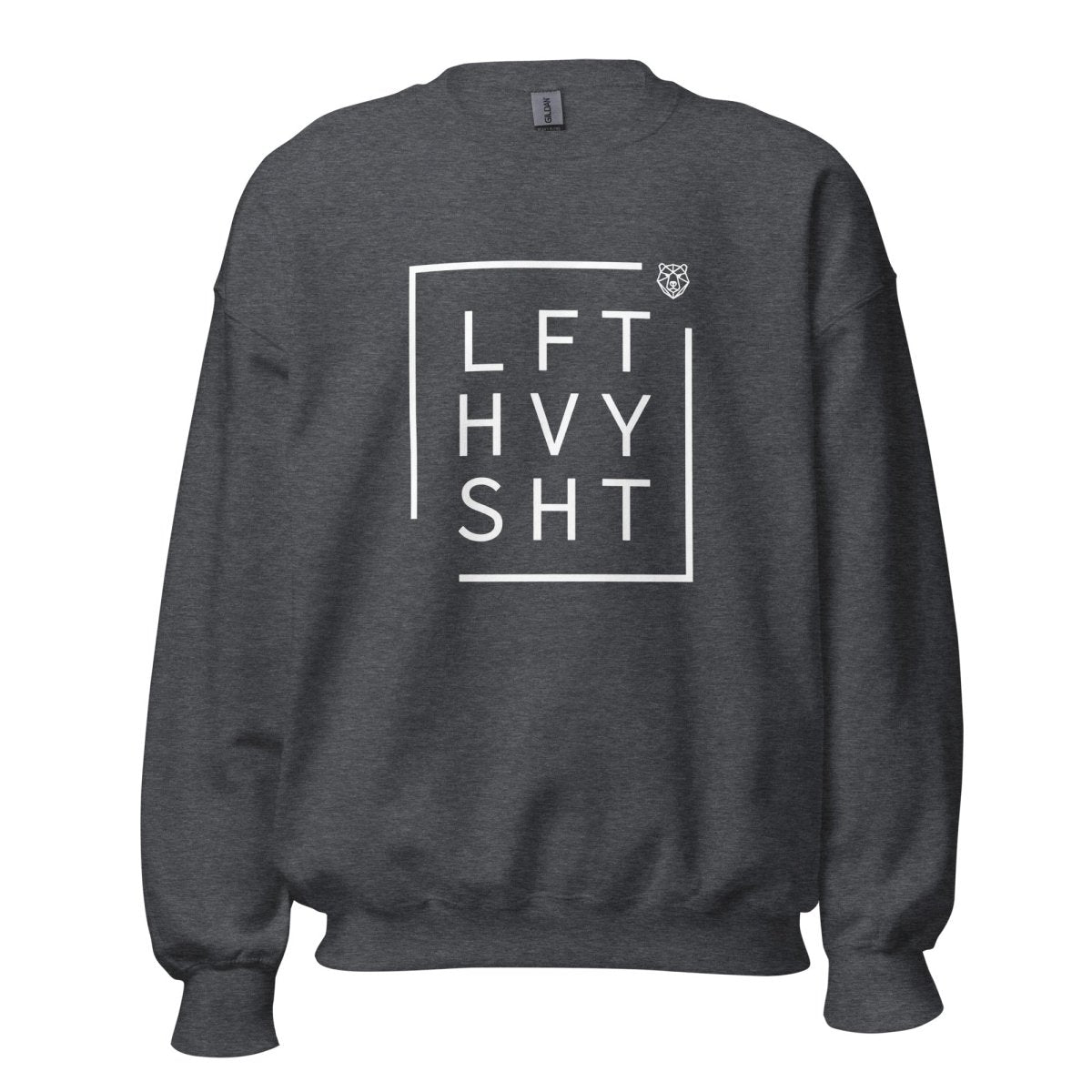 Unisex Swearshirt "LFT HVY SHT" - Black Ursus | Urban Streetwear