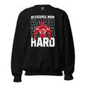 Gym Sweatshirt "Work Hard" – Unisex Streetwear S–5XL | Black Ursus - Streetwear - size_range | Black Ursus