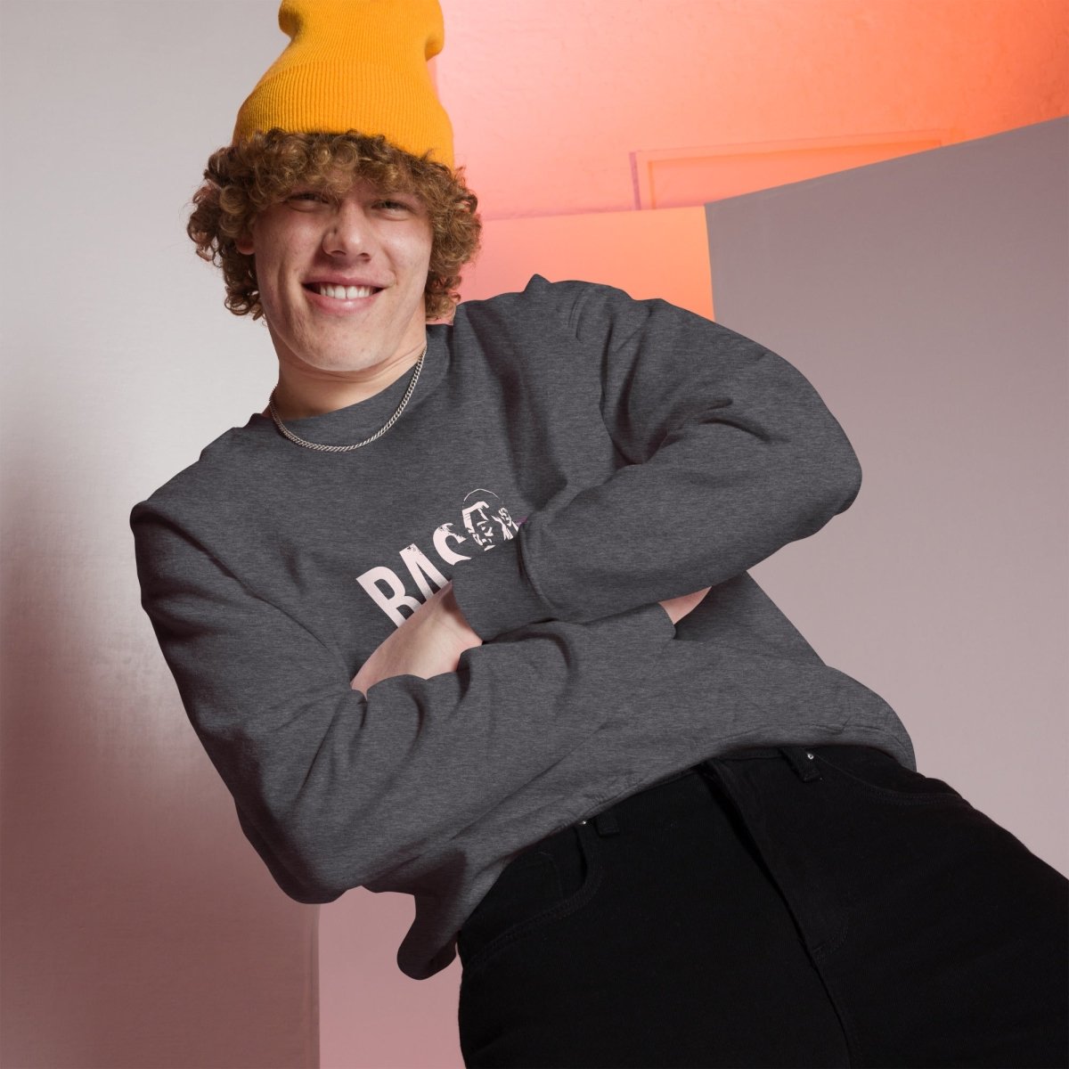 Unisex Sweatshirt "Basketball Action" - Black Ursus | Urban Streetwear