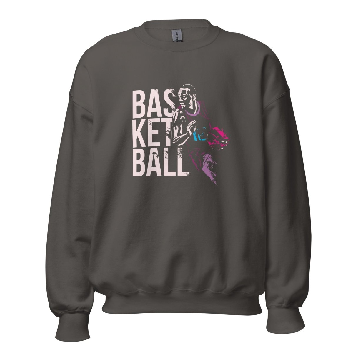 Unisex Sweatshirt "Basketball Action" - Black Ursus | Urban Streetwear